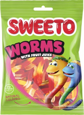 BOMBONE GUMENE CRVI SWEETO 80G