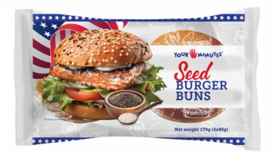 ZEMIČKE BURGER SA SEMENKAMA TVOJIH 5 MINUTA 2X85
