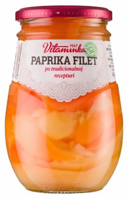 PAPRIKA FILETI ŽUTA VITAMINKA 650G