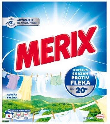 DETERDŽENT ZA VEŠ MOUNTAIN FRESH 4WL MERIX 300G