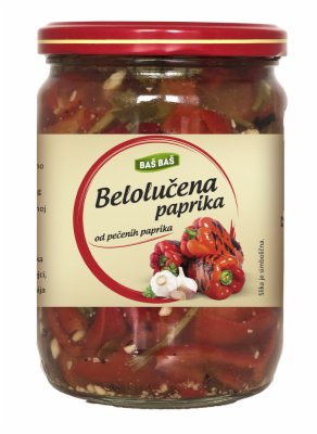 PAPRIKA PEČENA BELOLUČENA BAŠ BAŠ 540G