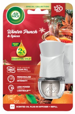 OSVEŽIVAČ ELEKTRIČNI KOMPLET WINTER PUNCH AIR 19ML