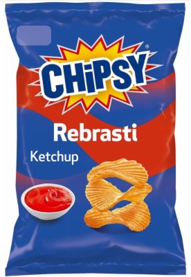 ČIPS REBRASTI KETCHUP CHIPSY 95G