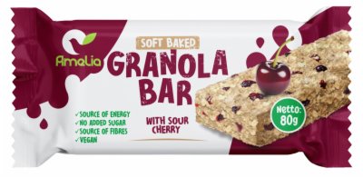 BAR GRANOLA SA VIŠNJOM AMELIA 80G