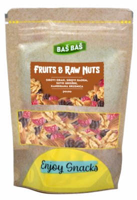 MIX FRUITS&RAW NUTS BAŠ BAŠ 150G