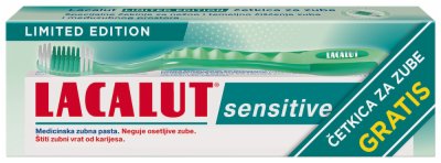 PASTA ZA ZUBE SENSITIVE LACALUT 75ML + ČETKICA