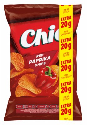 ČIPS RED PAPRIKA CHIO 150G + 20G GRATIS