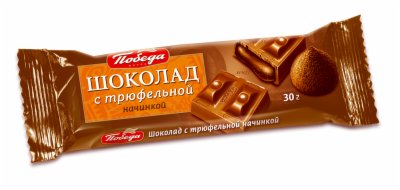 ČOKOLADA MINI MLEČNA PUNJENA POBEDA 30G