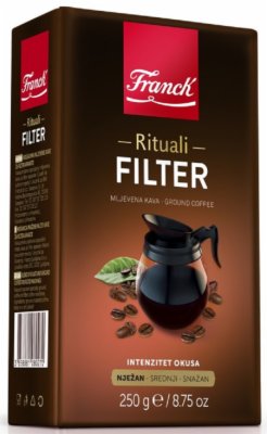 KAFA FILTER MLEVENA FRANCK 250G VAKUM