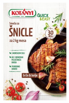 ZAČIN SMEŠA ZA ŠNICLE QUICK&EASY KOTANYI 35G