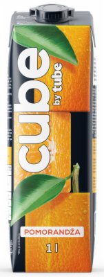 VOĆNI NEKTAR CUBE BY TUBE POMORANDŽA 1L BRIK