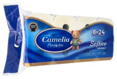 TOALETNI PAPIR 3SL SOFTICO CAMELIA 8/1