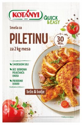 ZAČIN ZA PILETINU SMEŠA QUCIK&EASY KOTANYI 40G