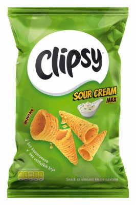 FLIPS MAX SOUR CREAM CLIPSY 70G