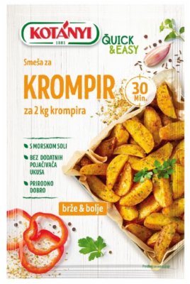 ZAČIN SMEŠA ZA KROMPIR QUICK&EASY KOTANYI 30G