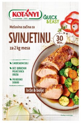 ZAČIN ZA SVINJETINU QUICK&EASY KOTANYI 30G