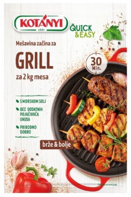 ZAČIN ZA GRILL QUICK&EASY KOTANYI 40G
