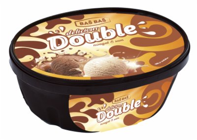 SLADOLED DOUBLE NOUGAT&RUM BAŠ BAŠ 1000ML