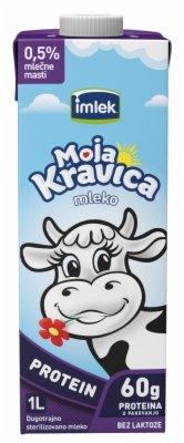 MLEKO UHT PROTEIN BEZ LAKTOZE KRAVICA 0.5%MM 1L