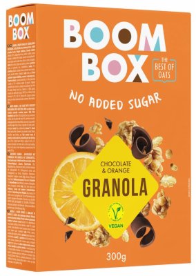 GRANOLA OVSENA ČOKO NARANDŽA BOOM BOX 300G