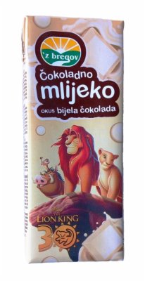 MLEKO ČOKOLADNO BELA ČOK. DISNEY ZBREGOV 200ML