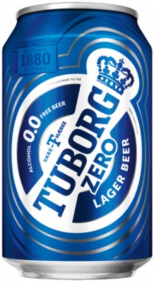 PIVO BEZALKOHOLNO TUBORG 0.33L LIMENKA