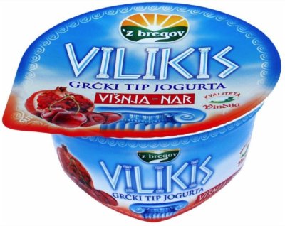 JOGURT GRČKI NAR&VIŠNJA VILIKIS ZBREGOV 150G
