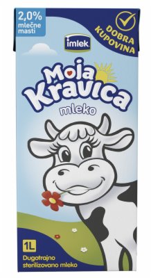 MLEKO UHT MOJA KRAVICA 2%MM 1L TB