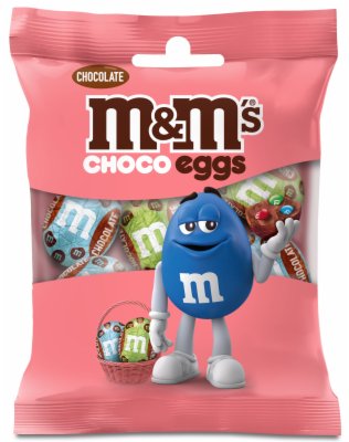 ČOKOLADNA JAJA CHOC EGGS M&M 70G