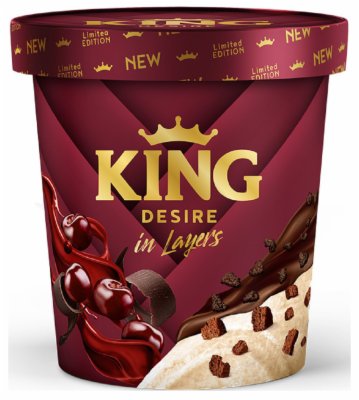 SLADOLED ČAŠA KING DESIRE FRIKOM 450ML