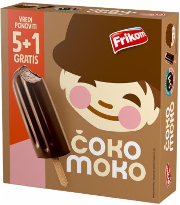 SLADOLED MULTIPACK ŠTAPIĆ ČOKO MOKO FRIKOM 420ML