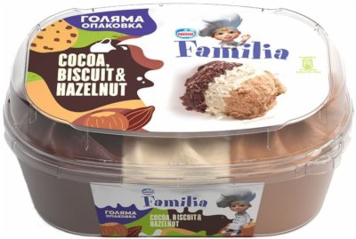 SLADOLED CHOCO 3IN1 FAMILIA 900ML