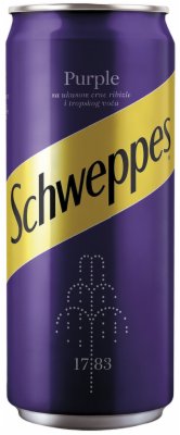 SCHWEPPES PURPLE 0,33L