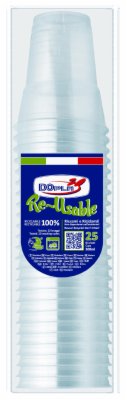 ČAŠE PLASTIČNE PROV.0.3L REUSE DOPLA 25/1