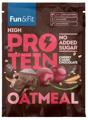 KAŠA PROTEINSKA OVSENA ČOKO VIŠNJA FUN&FIT 55G