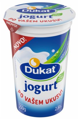 JOGURT DUKAT 2.8%MM 250G ČAŠA