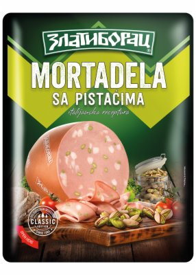 MORTADELA SA PISTAĆIMA SLAJS ZLATIBORAC 125G