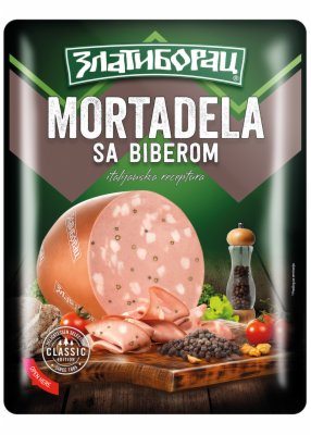 MORTADELA SA BIBEROM SLAJS ZLATIBORAC 125G