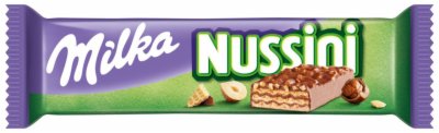 ČOKOLADA MINI NUSSINI MILKA 31.5G