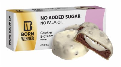 KEKS BEZ ŠEĆERA COOKIES&CREAM BORN WINNER 100G