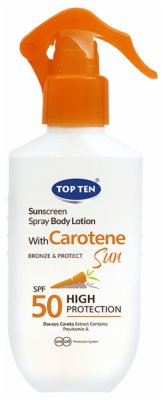 ULJE ZA SUNČANJE CAROTEN SPF 50 TOP TEN 150ML