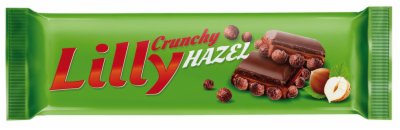 ČOKOLADA MLEČNA CRUNCHY LEŠNIK 100G