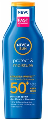LOSION SUN PROTECT&MOISTURE 50+ NIVEA 400ML