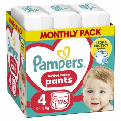 PELENE PAMPERS PANTS MSB 4 9-15KG 176/1