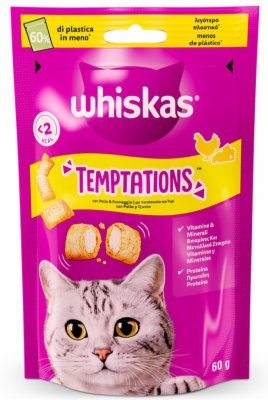 HRANA ZA MAČKE PILETINA I SIR WHISKAS 60G