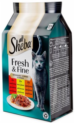 HRANA ZA MAČKE IZBOR MESA SHEBA 6X50G