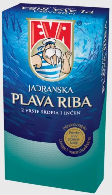 JADRANSKA PLAVA RIBA U BILJNOM ULJU EVA 95G