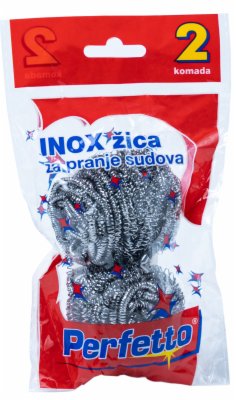 ŽICA ZA SUĐE INOX PERFETTO 2/1