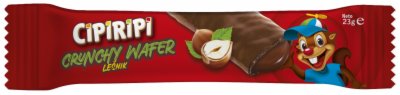 ČOKOLADA MINI CRUNCHY WAFER LEŠNIK CIPIRIPI 23G