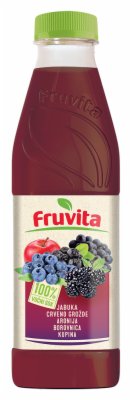VOĆNI SOK FRUVITA JABUKA GROŽĐE, ARON, BOROV. 0.8L